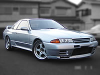 JDM NISSAN RHD STOCK USED CAR/1989 Nissan BNR32 Skyline GT-R NISMO rim modified model sale