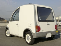 1990 Nissan Scargo van for sale : Rear end view