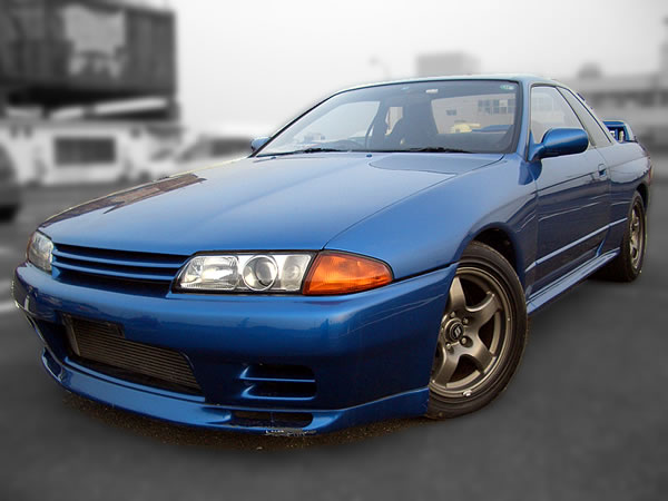 Bayside blue nissan skyline #8