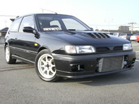 JDM RHD 1991 Nissan Pulsar GTi-R F/M intercooler, modified car