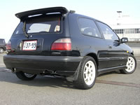 Modified Pulsar GTi-R : Rear view