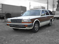 1991 Nissan Gloria WUY30 RD28 Diesel engine station wagon FOR SALE