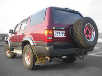 JDM Hilux Surf Diesel Turbo : Rear view