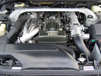 ARISTO V Twinturbo JZS147 : Engine bay