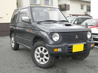 1994 JDM RHD Mitsubishi Pajero Mini 4x4 H56A Turbo model For sale canada from japan.