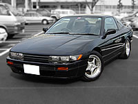 JDM 1989 S13 SILEIGHTY SIL80 SILVIA FACE LIFT MODIFIED 180SX CA18DET ENGINE CAR FOR SALE EXPORT FROM JAPAN TO CANADA AUSTRALIA
