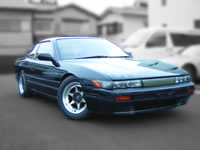 For sale JDM RHD Nissan stock used car 1989 S13 SILVIA K'S SR20DET SWAPPED TURBO MODIFIED DRIFT ENGINE CAR FOR SALE EXPORT FROM JAPAN TO CANADA AUSTRALIA