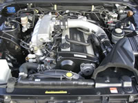 1993 R33 Nissan Skyline 25GTS-T Type-M For Sale Japan to Canada : Engine bay view