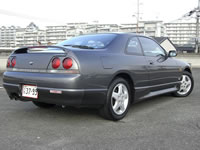 1993 R33 Nissan Skyline 25GTS-T Type-M For Sale Japan to Canada : Rear View