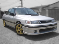 JDM SUBARU USED CARS STOCK FOR SALE 1991 Subaru Legacy RS AWD Complete modified, 1996 Imprezza STI model engine swapped ubuilt used car /MONKY'S INC Canada division stock used cars