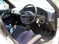 Modified Legacy with Imprezza parts : Interior view