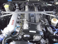 RB25DET Swapped R32 Skyline GTS-T TypeM : Engine bay view
