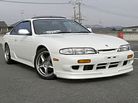 93/03 Nissan Silvia K's SR20DET(BLACK TOP) 5spd For Sale Japan to Canada on 2009 MONKY'S INC CANADA CARS DIVISION