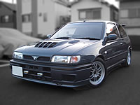 JDM RHD NISSAN STOCK USED CAR/1991 Nissan RNN14 Pulsar gtir SR20DET 5spd 48,000km Modified model sale